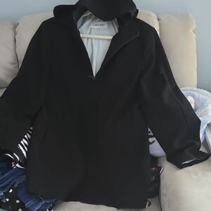 Calvin Klein Black Hooded Jacket